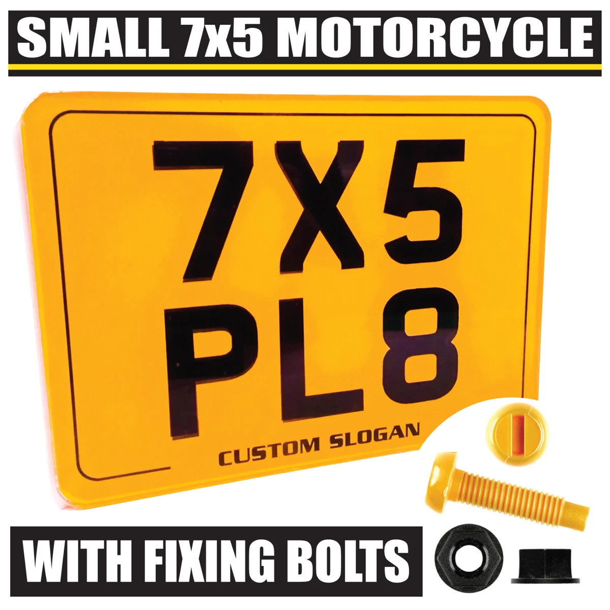 Novelty best sale motorcycle plates