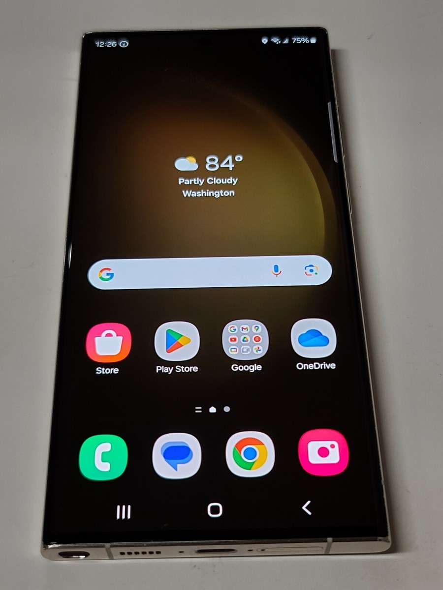 Samsung Galaxy S23 Ultra SM-S918U, 512 GB, White,Unlock,Good Cond:ZA200 Samsung Galaxy S23 Ultra SM-S918U, 512 GB, White,Unlock,Good Cond:ZA200