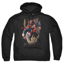 Superman "Orbit" Pullover Hoodie, Sweatshirt or Long Sleeve T-Shirt