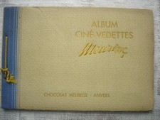 Album Movie stars Ciné-vedettes Meurisse complet chocolat Meurisse Anvers