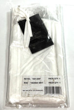 RH Italian Hotel Satin Stitch Standard Sham White Dirty Packaging