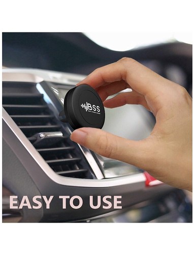 Car Phone Mount, Air Vent Magnetic Cell Phone Holder for iPhone X/8/8 Plus - Imagen 4 de 7