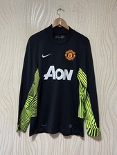 MANCHESTER UNITED 2011 2012 GOALKEEPER SHIRT JERSEY NIKE 423938-010 sz S MEN