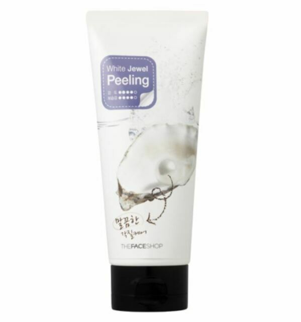 white jewel face peeling