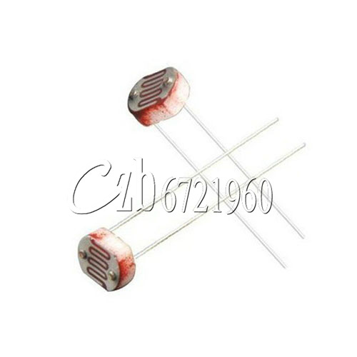 50 Stück 5 mm Fotowiderstand GL5549 LDR Fotowiderstände lichtabhängig - Bild 2 von 4