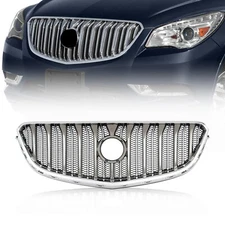 For 2013-2016 2017 Buick Enclave Chrome Front Upper Bumper Grill Grille 84055812