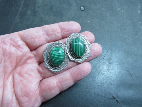 orecchini sterling malachite sud-ovest - Foto 9 di 9