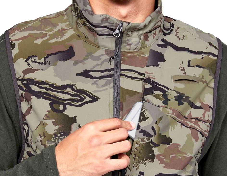 Under Armour MD Ridge Reaper Infil Ops GORE-TEX® WINDSTOPPER Barren Camo Vest - Image 3 of 4