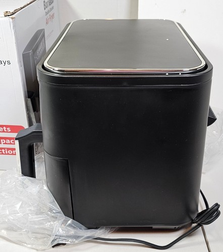 Borlebbi Double Chamber Air Fryer, 8QT, Black 2 Baskets , 6 Functions - Picture 17 of 24