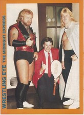 The Midnight Express & Jim Cornette Wrestling Magazine Pinup Photo