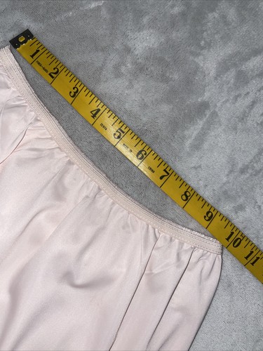 CHANTILLY MAIDENFORM Mujer’s M ROSA SEDOSO Nylon Encaje Medio FALDA ANTIDESLIZANTE MEDIANA De Colección - Imagen 6 de 7