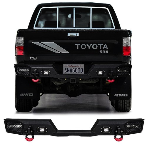 Vijay 1989-1995 Toyota Pickup Rear Bumper with LED Spotlights and D ...
