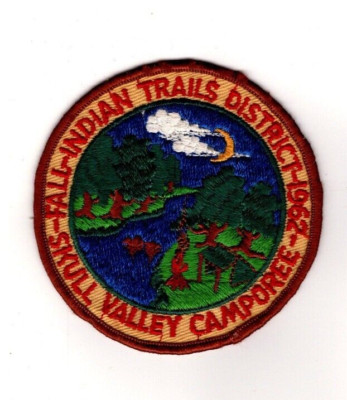 Chicago Area Council, Illinois, Indian Trails District 1962 Skull Valley Patch