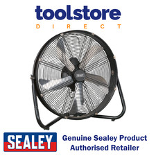 Sealey HVF20 20'' Industrial High Velocity Floor Fan 230v