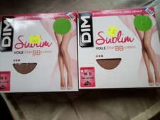 4 collants DIM BB Cream  T3 Beige éclat