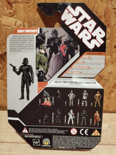 Star Wars 30th Anniversary Shadow Stormtrooper TAC Hasbro SAGA MOC TCW - Bild 2 von 3