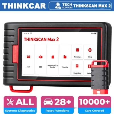 THINKCAR ThinkScan Max 2 Profi KFZ Diagnosegerät Auto OBD2 Scanner ALLE SYSTEM