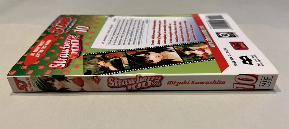 Fresa 100% Vol 10 Manga Romance 💜 Comedia Viz Mizuki Kawashita Foto 3 de 4