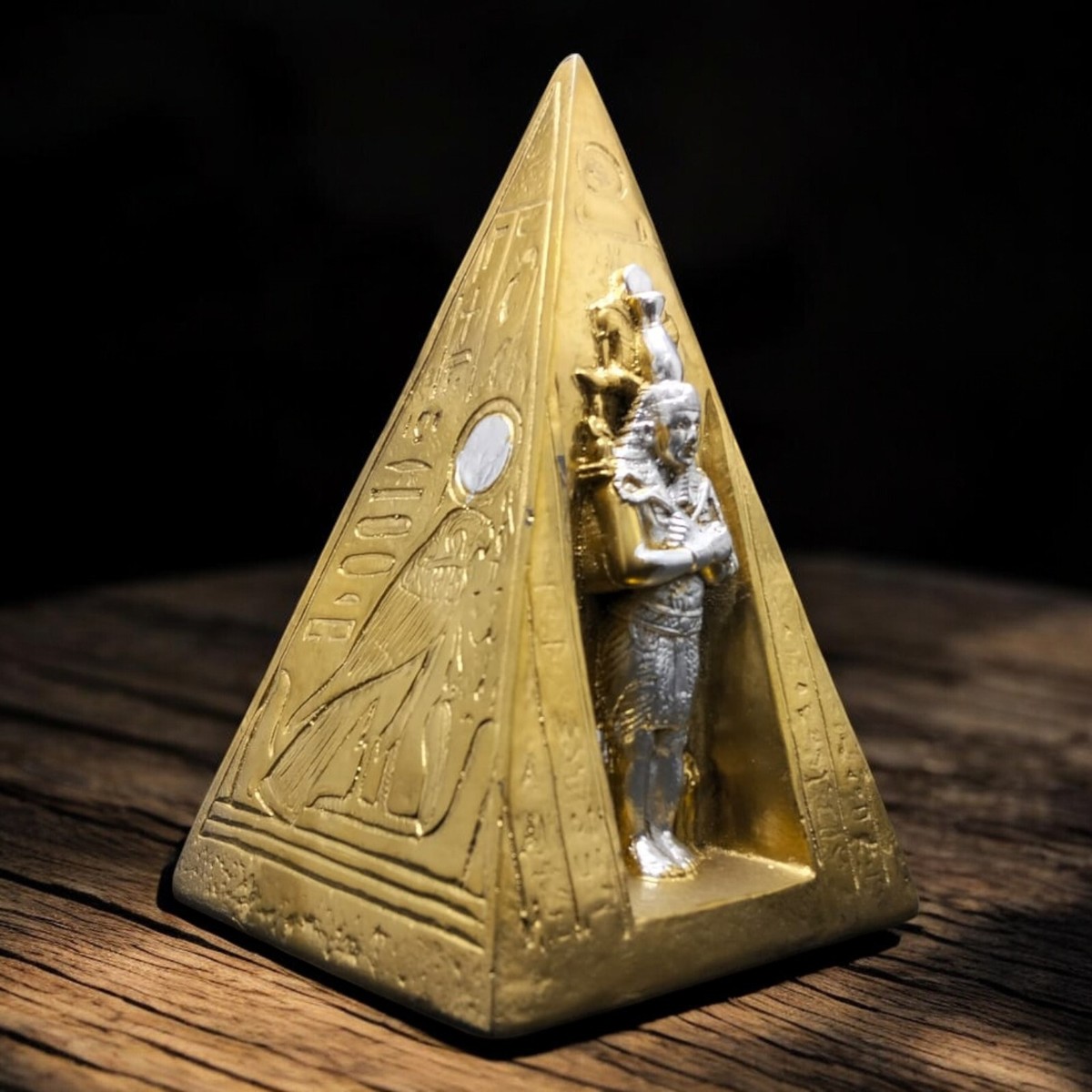 Rare Ancient Egyptian Pharaonic Antique Stone Unique Pyramid of