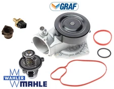 Water Pump Thermostat Sensor Plug Kit OEM Spec for BMW 550 650 750 X5 X6