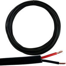 10m Outdoor Speaker Cable 1.5mm² Stranded OFC Copper Garden Wire Flex Reel 100V