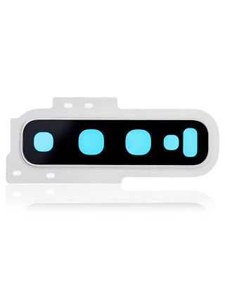 Back Camera Lens With Cover Bezel Ring For Samsung Galaxy S10 (Prism White)