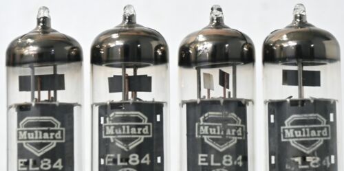 MULLARD EL84 made in Gt. Britian AMPLITREX AT1000 TESTED 1MQ - Picture 7 of 11