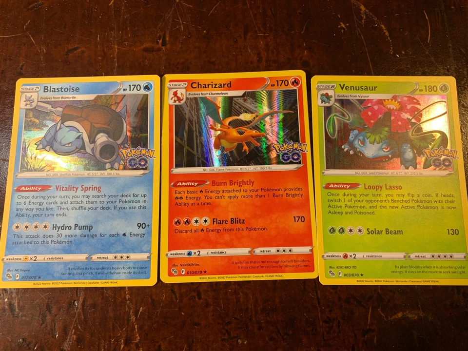 Pokemon GO Cards Choose Your Card! Holos Reverse Holos Ultra Rares - Image 3 of 4