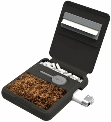 toBox Tabak Box Dose Tasche Rollbox Drehertasche Feinschnitt Rollbeutel bunt