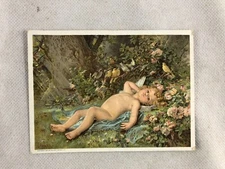 Mellin's Food Trade Card, Circa 1880's-90's