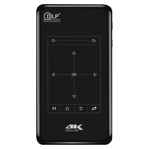 4K 1080P Projektor Mini USB Beamer Multimedia Full HD Taschenkino Heimkino 2+32G - Bild 19 von 24