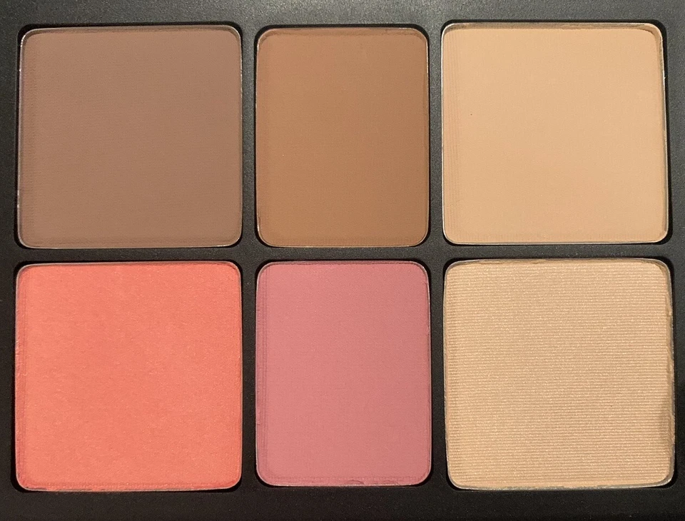 SMASHBOX Sculpting Cheek Palette + Shadow Brush + Primer NEW - Image 2 of 4