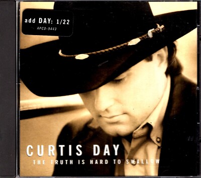 Curtis Day - The Truth Is Hard To Swallow - PROMO CD Single