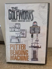 The GolfWorks Product Education Series: Putter Bending Machine DVD New Sealed