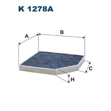 Innenraumfilter Pollenfilter für Audi A4 8KH B8 8K2 8K5 A5 8T3 8F7 8TA | 242579