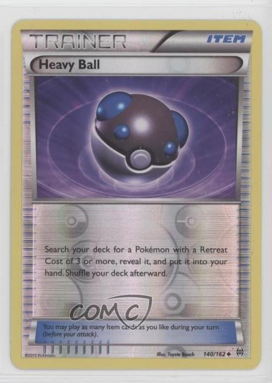 Heavy Ball Pokémon XY BREAKthrough #140