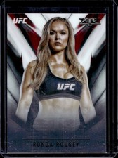 2017 Topps Chrome UFC Ronda Rousey Fire #UF-RR