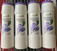 4pcs..Carpet  Room Refresher Powder LAVENDER CHAMOMILE 17.6oz.each