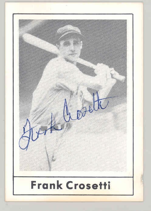 1978 Grand Slam Cards (Autographs of players at Cooperstown, NY HOF (No COA)