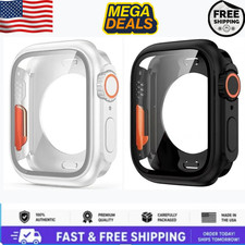 Apple Watch Screen Protector Case 40/41/44/45/46mm Hard PC Bumper Cover New