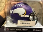 Adrian Peterson signed Minnesota Vikings mini helmet autographed auto JSA COA