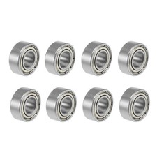 686ZZ Deep Groove Ball Bearings Z2 6x13x5mm Double Shielded Carbon Steel 8pcs