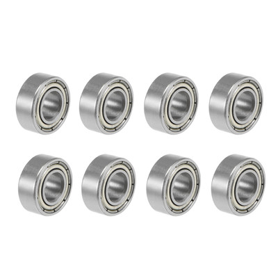 10 Pack Micro Flange Ball Bearings - 1.5x4x2mm F681XZZ Size, Miniature Steel Bearings For RC, Models & Small Tools 13 thumbnail image