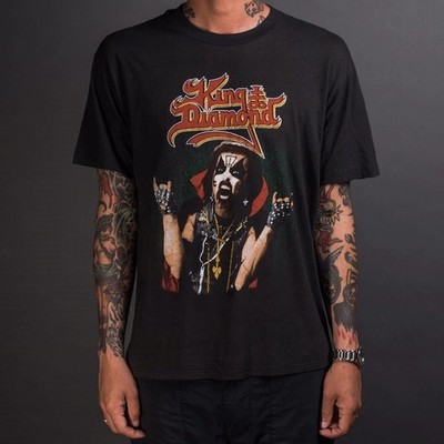 Vtg 1987 King Diamond North American Tour T-Shirt classic style Unisex S-5XL
