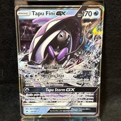 Tapu Fini GX 39/147 Burning Shadows Ultra Rare Holo
