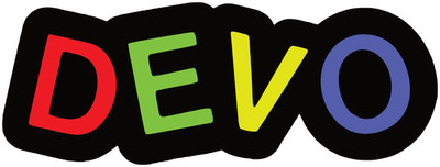 Devo Logo Sticker D026S