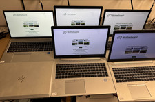 Wholesale Lot of 6 HP EliteBook | 2 QTY 850 G8 i7/i5 11th Gen & 4 QTY G5 i5 7th