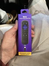 NEW - Roku Voice Remote Pro 2nd Edition - Black