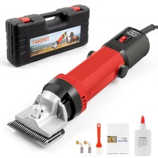 Horse Clippers, 600W Professional Heavy Duty Horse Body Clippers, 6-Speeds L...