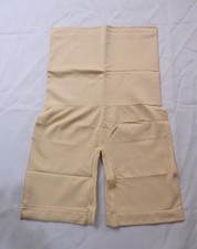 Conturve Women's High Waisted Smoothing Shaper Shorts ZG3 Beige Size 3XL NWT